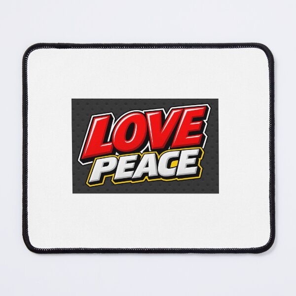 Item preview, LOVE PEACE – Peace Begins With Love designed and sold by Nopidesign-.