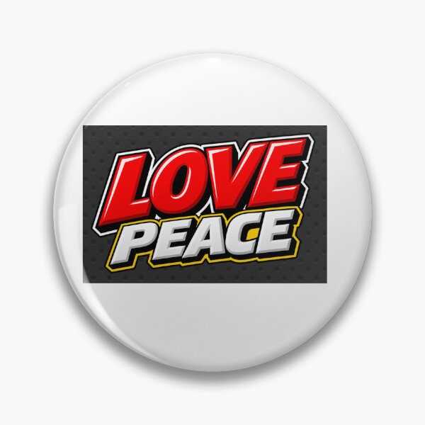 Item preview, LOVE PEACE – Peace Begins With Love designed and sold by Nopidesign-.