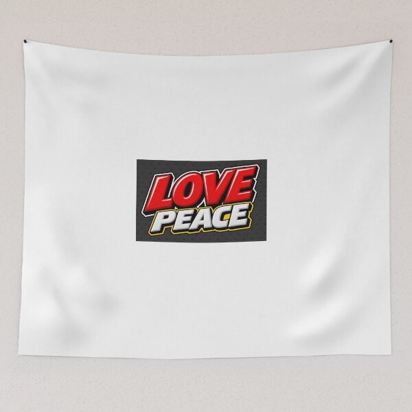 Item preview, LOVE PEACE – Peace Begins With Love designed and sold by Nopidesign-.