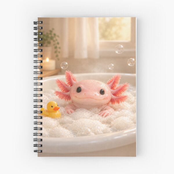 Item preview, Axolotl Bubble Bathtub designed and sold by Sillytoe.