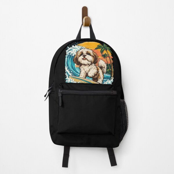 Item preview, Tropical Surfing Shih Tzu designed and sold by ClubVacay.