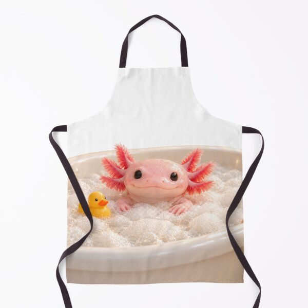 Item preview, Axolotl Rubber Duck Bathtub designed and sold by Sillytoe.