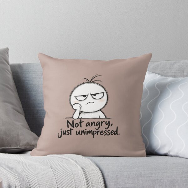 Item preview, Not angry—just unimpressed!  designed and sold by Mylittleshop26.
