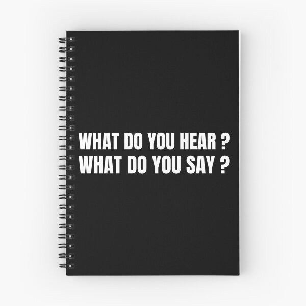 Item preview, What Do You Hear  What Do You Say designed and sold by FelderVirgie.