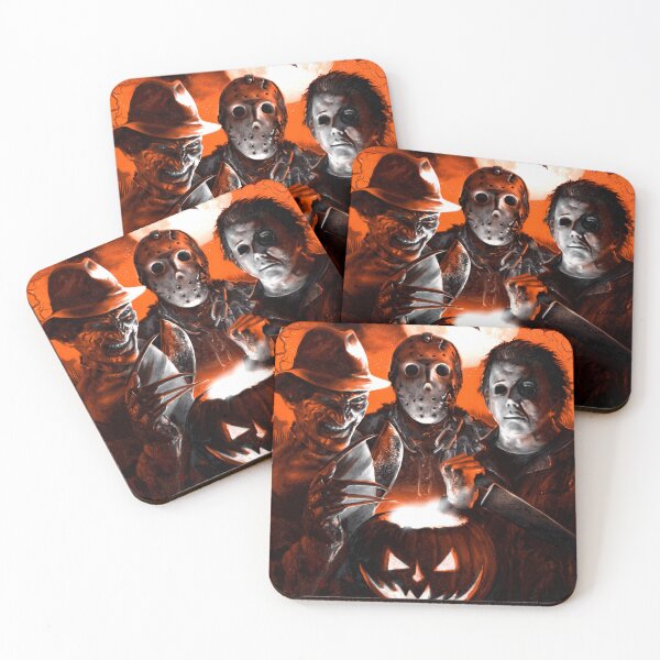 Item preview, Halloween Scream Team – Retro Slasher Horror Art  Description designed and sold by monstermangraphic.