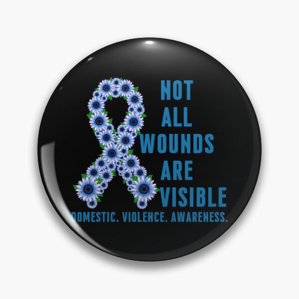 Item preview, Domestic Violence Awareness Typography Survivor Support Shirt designed and sold by Teetreasure2.