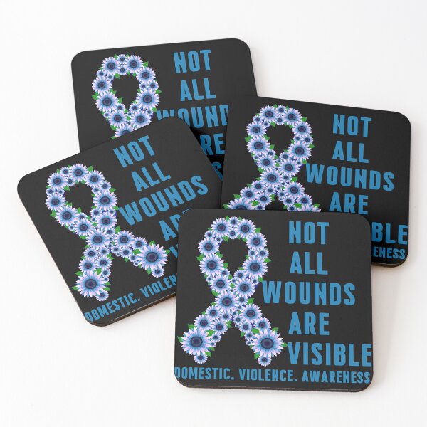 Item preview, Domestic Violence Awareness Typography Survivor Support Shirt designed and sold by Teetreasure2.