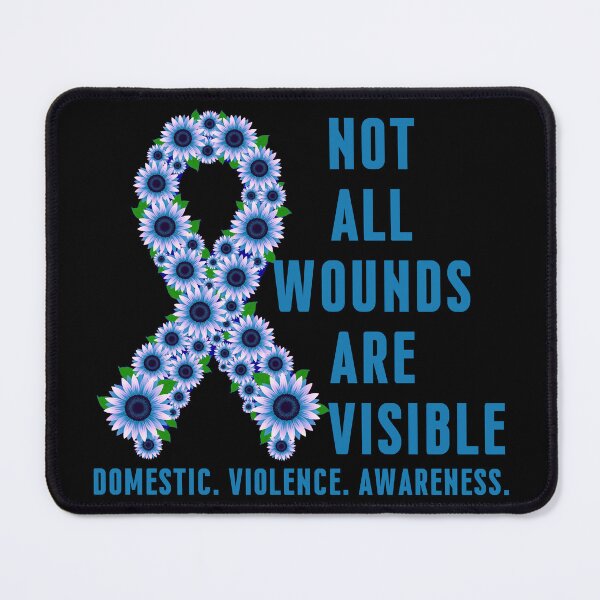 Item preview, Domestic Violence Awareness Typography Survivor Support Shirt designed and sold by Teetreasure2.