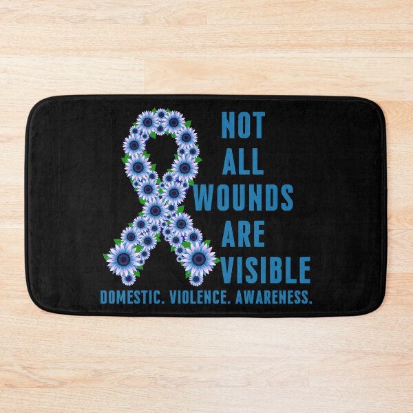 Item preview, Domestic Violence Awareness Typography Survivor Support Shirt designed and sold by Teetreasure2.