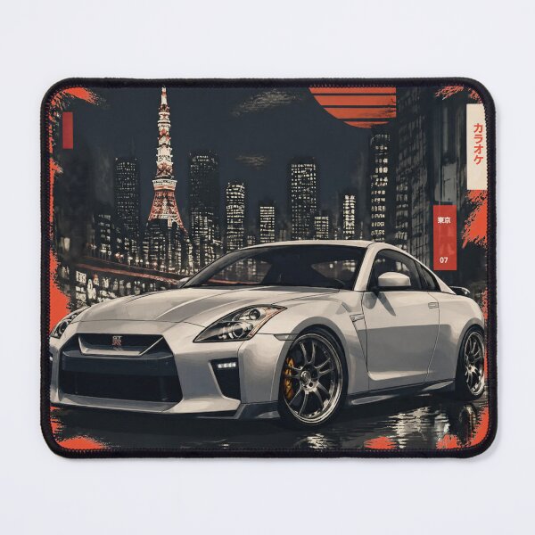 Item preview, GTR Tokyo Retrowave Cutout designed and sold by Dimensionality.