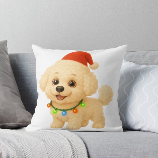 Item preview, Bichpoo Dog Christmas Lights designed and sold by Sillytoe.