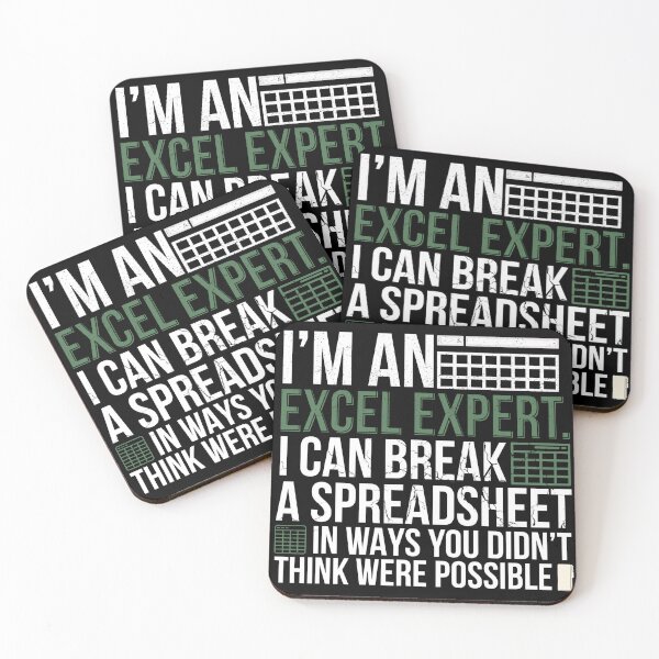Item preview, Excel Flex Meme designed and sold by WittyOwlet.