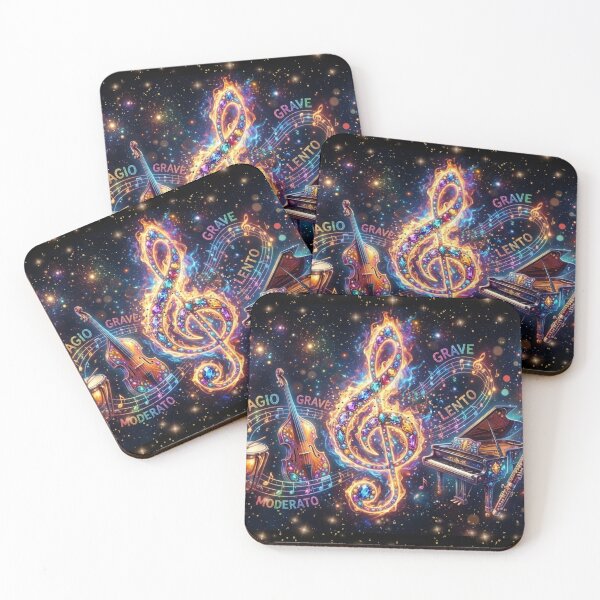 Item preview, Treble Music In Moderato designed and sold by BrightrDayMusicArt.