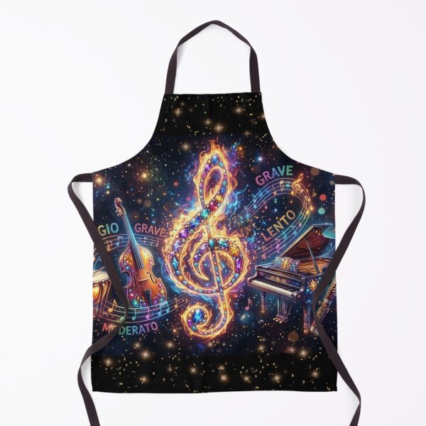 Item preview, Treble Music In Moderato designed and sold by BrightrDayMusicArt.