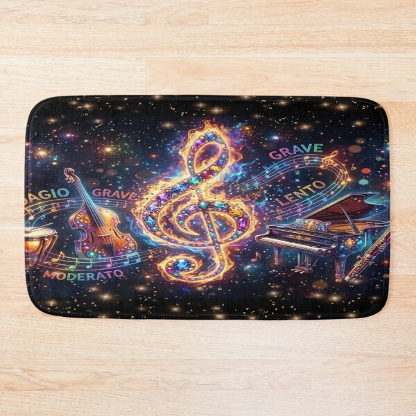 Item preview, Treble Music In Moderato designed and sold by BrightrDayMusicArt.