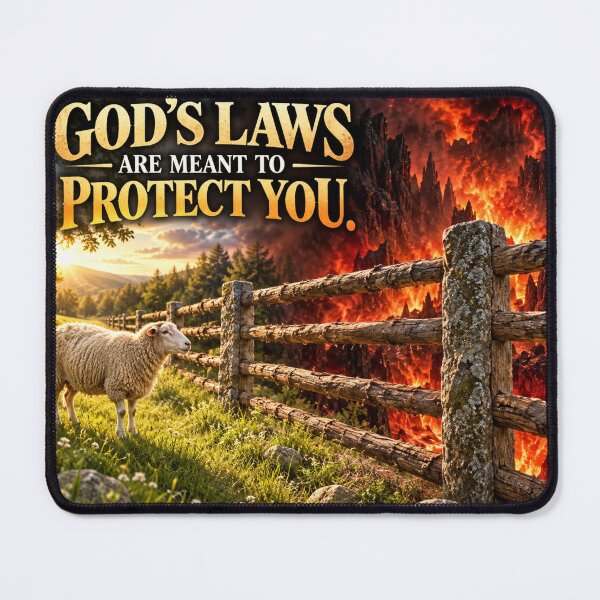Item preview, God's Laws are Meant to Protect You. designed and sold by TheBibleStop.