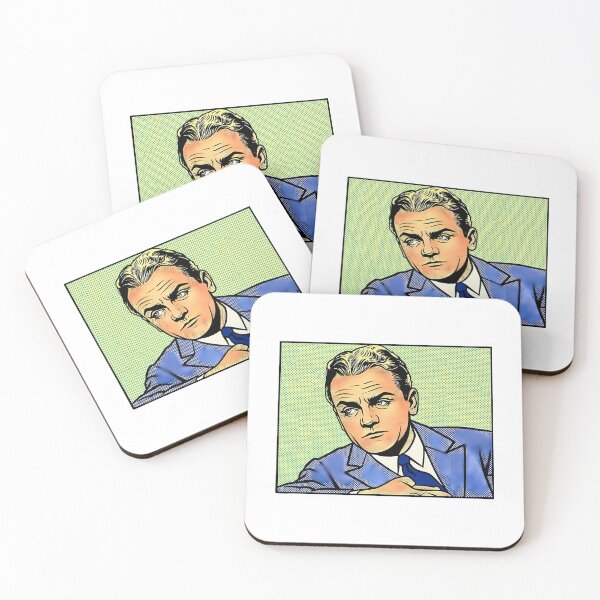 Item preview, James Cagney Retro Pop Art Portrait Ben-Day Dot Comic Print Illustration designed and sold by FelderVirgie.