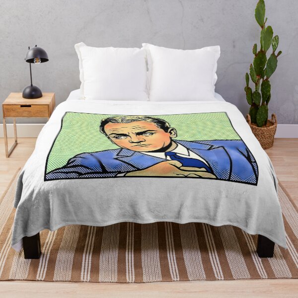 Item preview, James Cagney Retro Pop Art Portrait Ben-Day Dot Comic Print Illustration designed and sold by FelderVirgie.