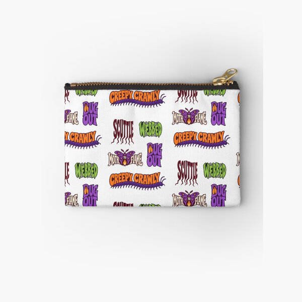 Item preview, Creepy Crawly Halloween Sayings – Bugs, Moths and Spiderwebs designed and sold by AliveStyle.