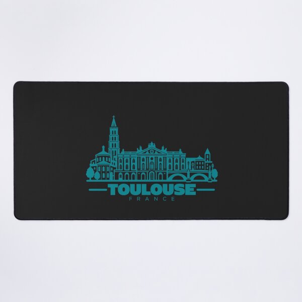 Item preview, Toulouse France Line Art Skyline Poster designed and sold by CMYKStudio.