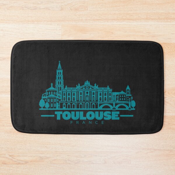 Item preview, Toulouse France Line Art Skyline Poster designed and sold by CMYKStudio.