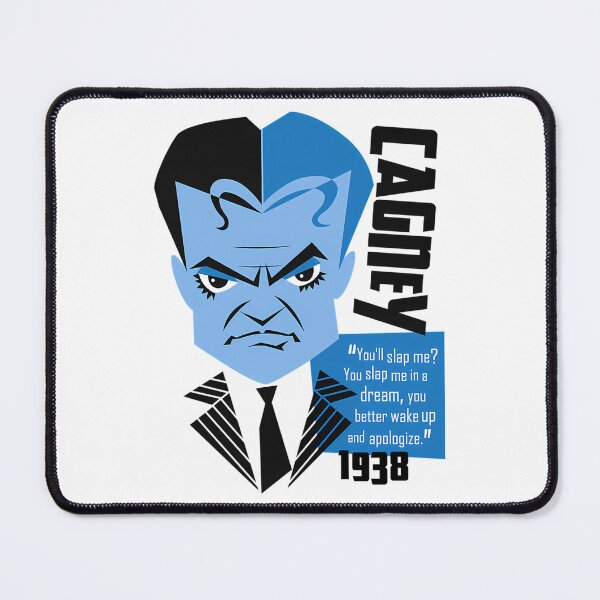 Item preview, From Classic Films Famous Actor James Cagney. Original Caricature With Quote From Angels With Dirty Faces 1938. designed and sold by FelderVirgie.