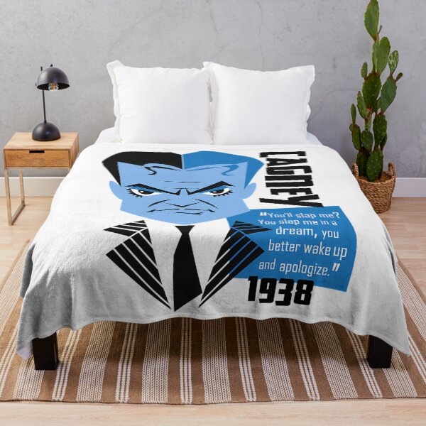 Item preview, From Classic Films Famous Actor James Cagney. Original Caricature With Quote From Angels With Dirty Faces 1938. designed and sold by FelderVirgie.