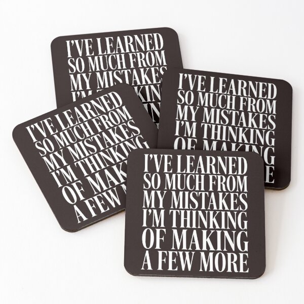 Item preview, Sarcastic Humor I’ve Learned So Much From My Mistakes  designed and sold by fantasticdesign.