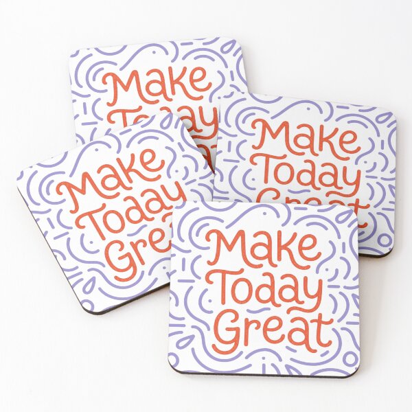 Item preview, Make Today Great Inspirational Doodle designed and sold by NosandEdgy.