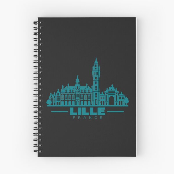 Item preview, Lille France Line Art Landmark Poster designed and sold by CMYKStudio.