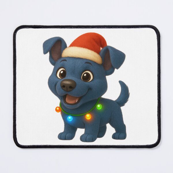 Item preview, Blue Nose Pit Bull Dog Christmas Lights designed and sold by Sillytoe.