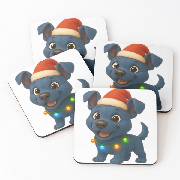 Item preview, Blue Nose Pit Bull Dog Christmas Lights designed and sold by Sillytoe.