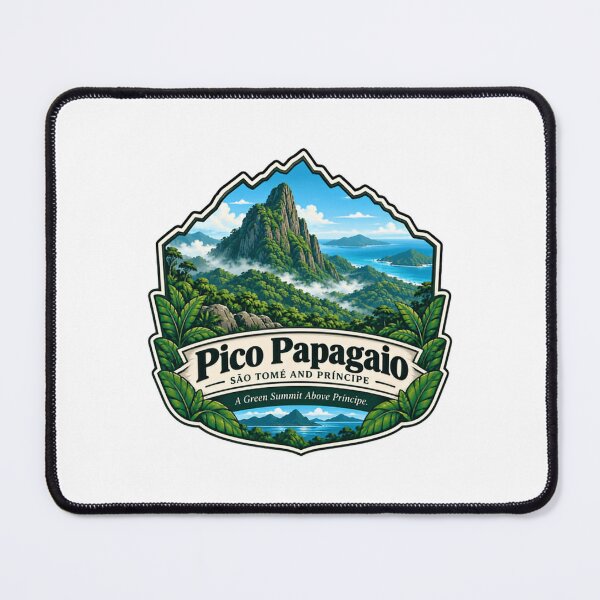 Item preview, Pico Papagaio São Tomé And Príncipe Island Mountain Explorer designed and sold by SEEM-drawing.