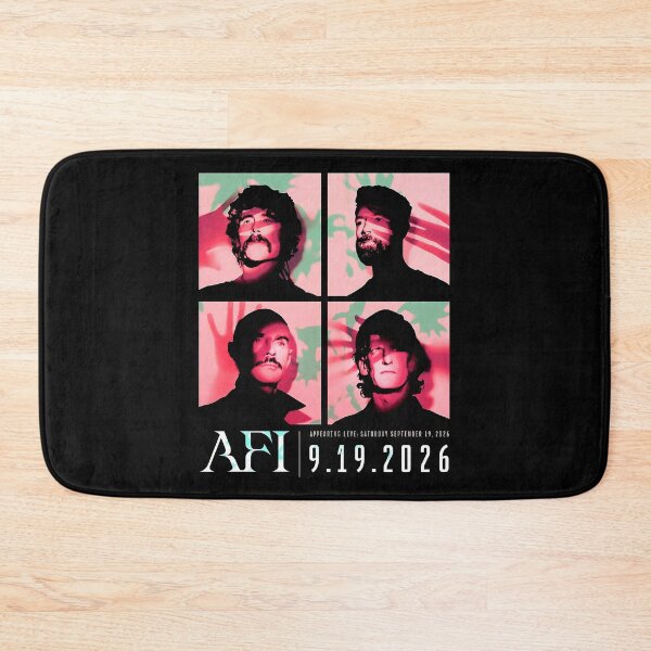 Item preview, AFI Rock band designed and sold by AaronCreagh.