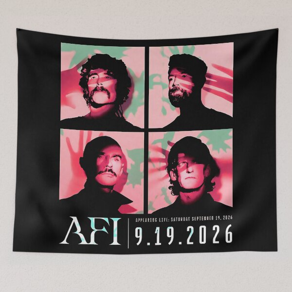 Item preview, AFI Rock band designed and sold by AaronCreagh.