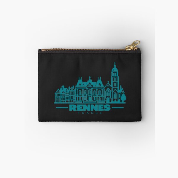 Item preview, Rennes France Line Art Skyline Poster designed and sold by CMYKStudio.
