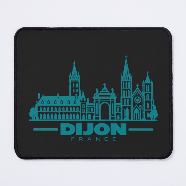 Item preview, Dijon France Line Art Landmark Poster designed and sold by CMYKStudio.