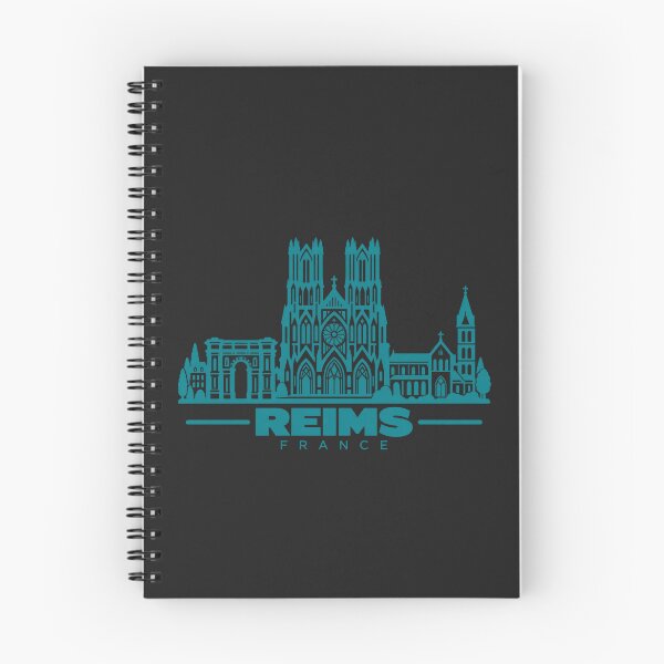 Item preview, Reims France Line Art Landmark Poster designed and sold by CMYKStudio.