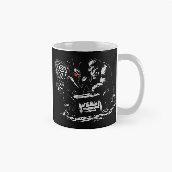 Item preview, Mothman - Bigfoot - Arm Wrestling designed and sold by thedoodlevault.