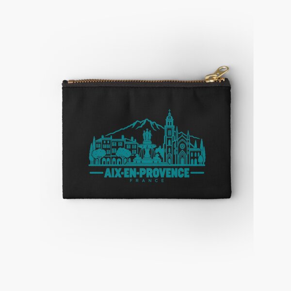 Item preview, Aix en Provence France Line Art Travel Poster designed and sold by CMYKStudio.