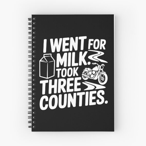 Item preview, I Went for Milk Took Three Counties designed and sold by theartfulaspie.