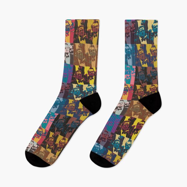 Item preview, Brad Pitt and Leonardo DiCaprio (Pop Art Style on the Carpet) designed and sold by Cathedral of Curiosity.