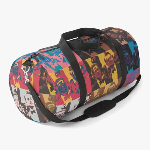 Item preview, Brad Pitt and Leonardo DiCaprio (Pop Art Style on the Carpet) designed and sold by Cathedral of Curiosity.