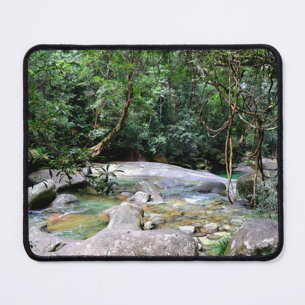 Item preview, Rock Pools in the Rainforest Jungle designed and sold by jaynerushton.