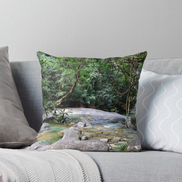 Item preview, Rock Pools in the Rainforest Jungle designed and sold by jaynerushton.