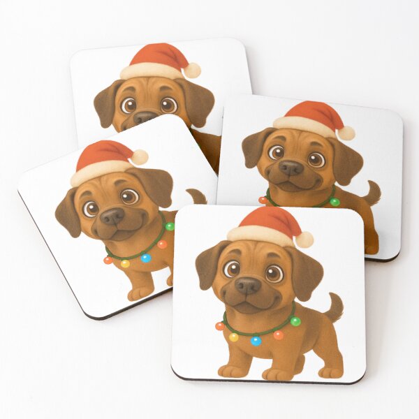 Item preview, Boggle Dog Christmas Lights designed and sold by Sillytoe.