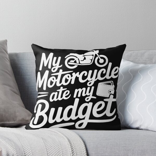 Item preview, My Motorcycle Ate My Budget designed and sold by theartfulaspie.