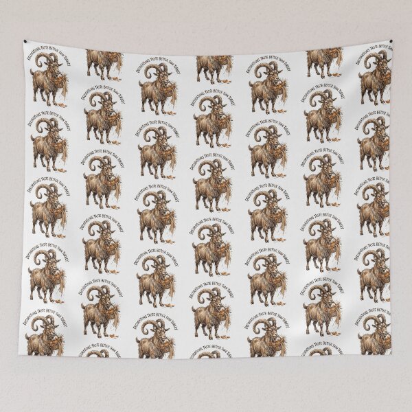 Item preview, Goat Eating Thanksgiving Decorations designed and sold by Tiffany Roy.