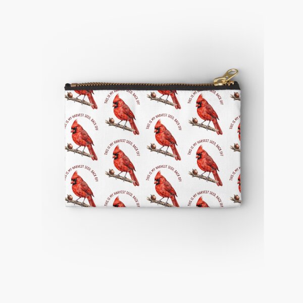 Item preview, Cardinal Guards His Harvest Seed designed and sold by Tiffany Roy.