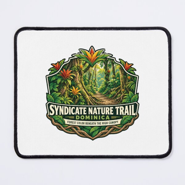 Item preview, Syndicate Nature Trail Dominica Hiking Travel designed and sold by SEEM-drawing.